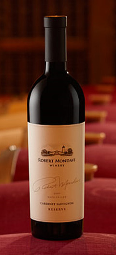 cabernet sauvignon reserve Robert Mondavi